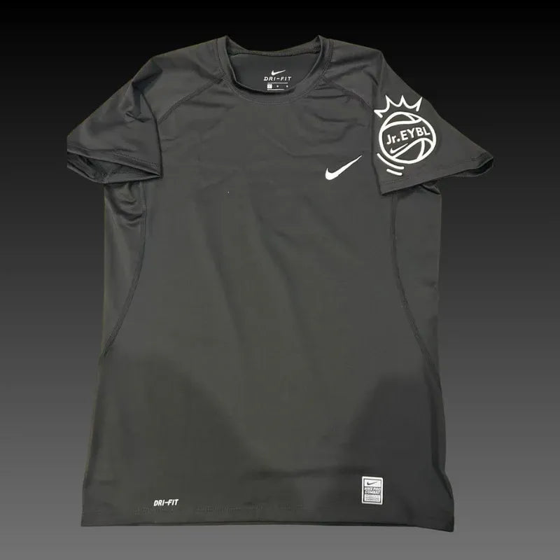 Hoop Armour™ Elite Circuit Junior Compression T-Shirt Black