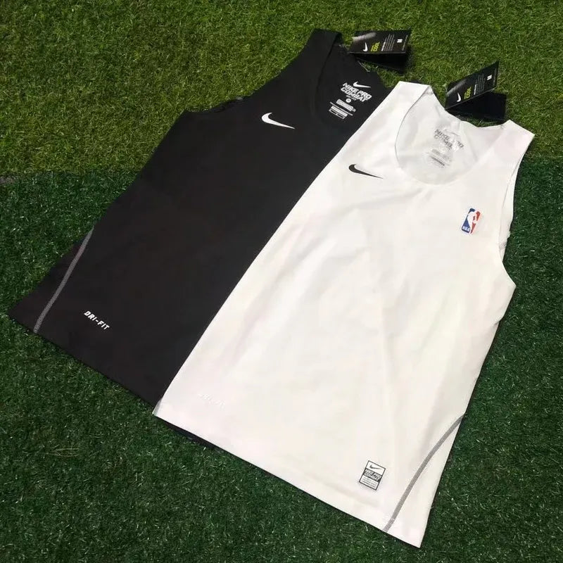 Elite Pro Black Compression Tank Top
