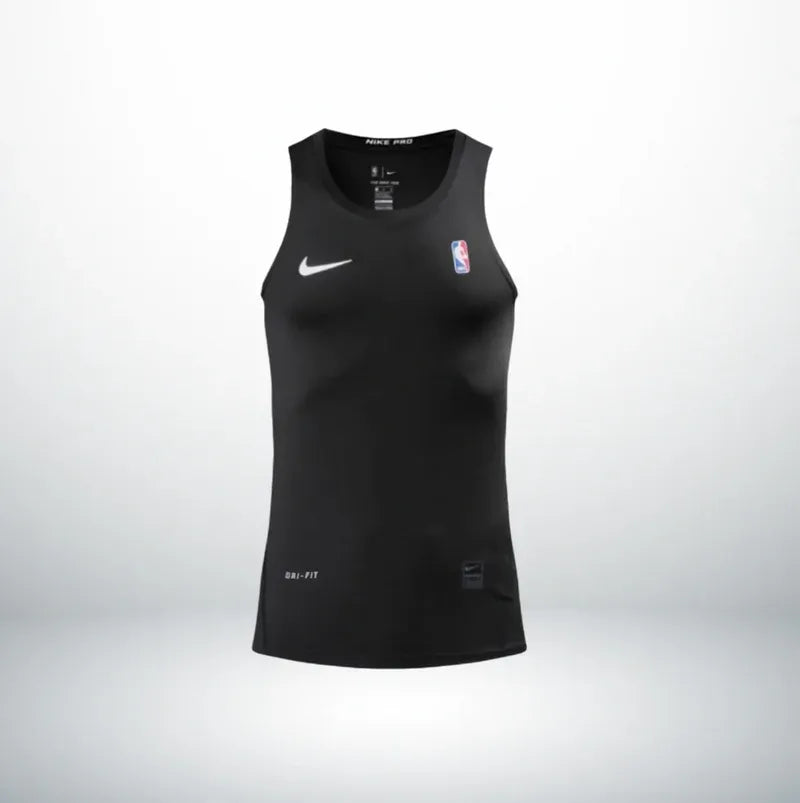 Elite Pro Black Compression Tank Top
