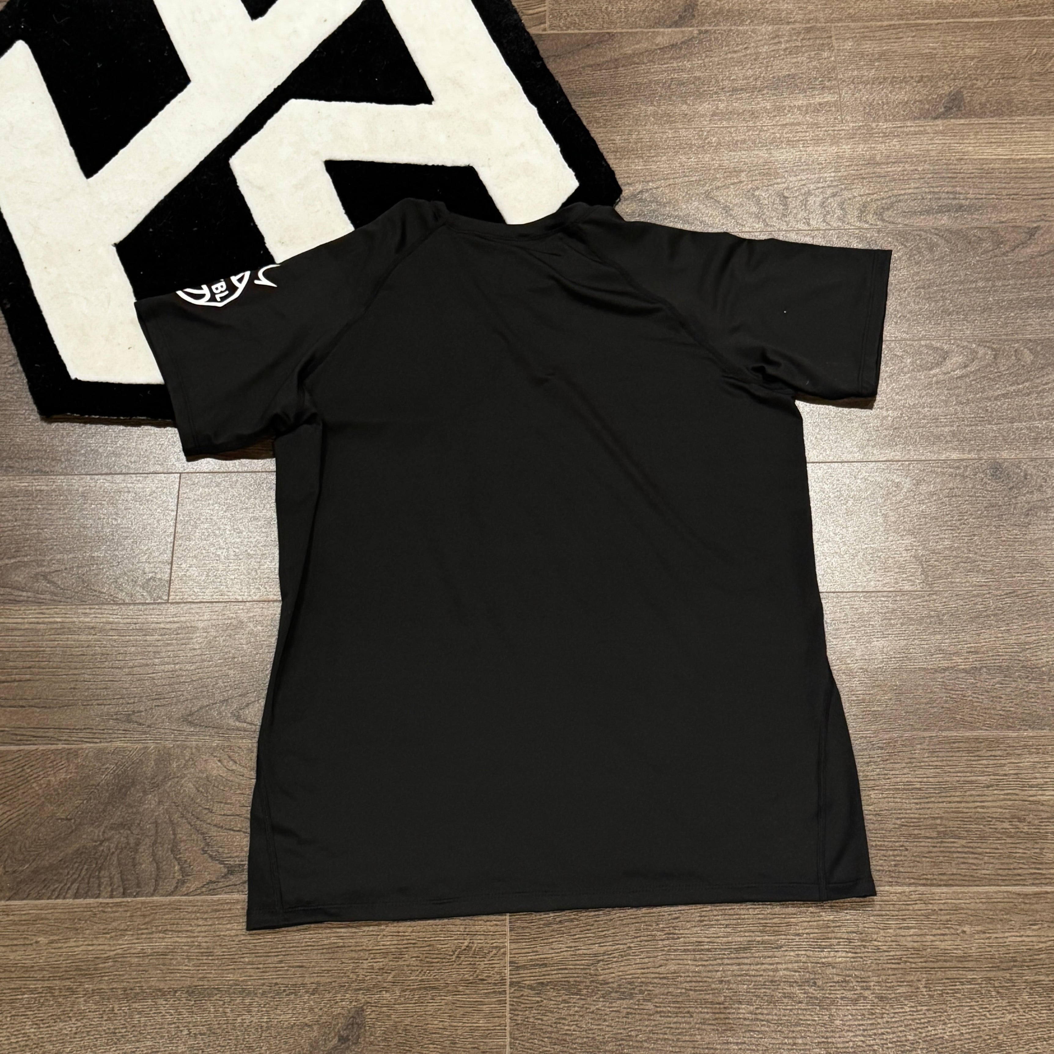 Hoop Armour™ Elite Circuit Junior Compression T-Shirt Black