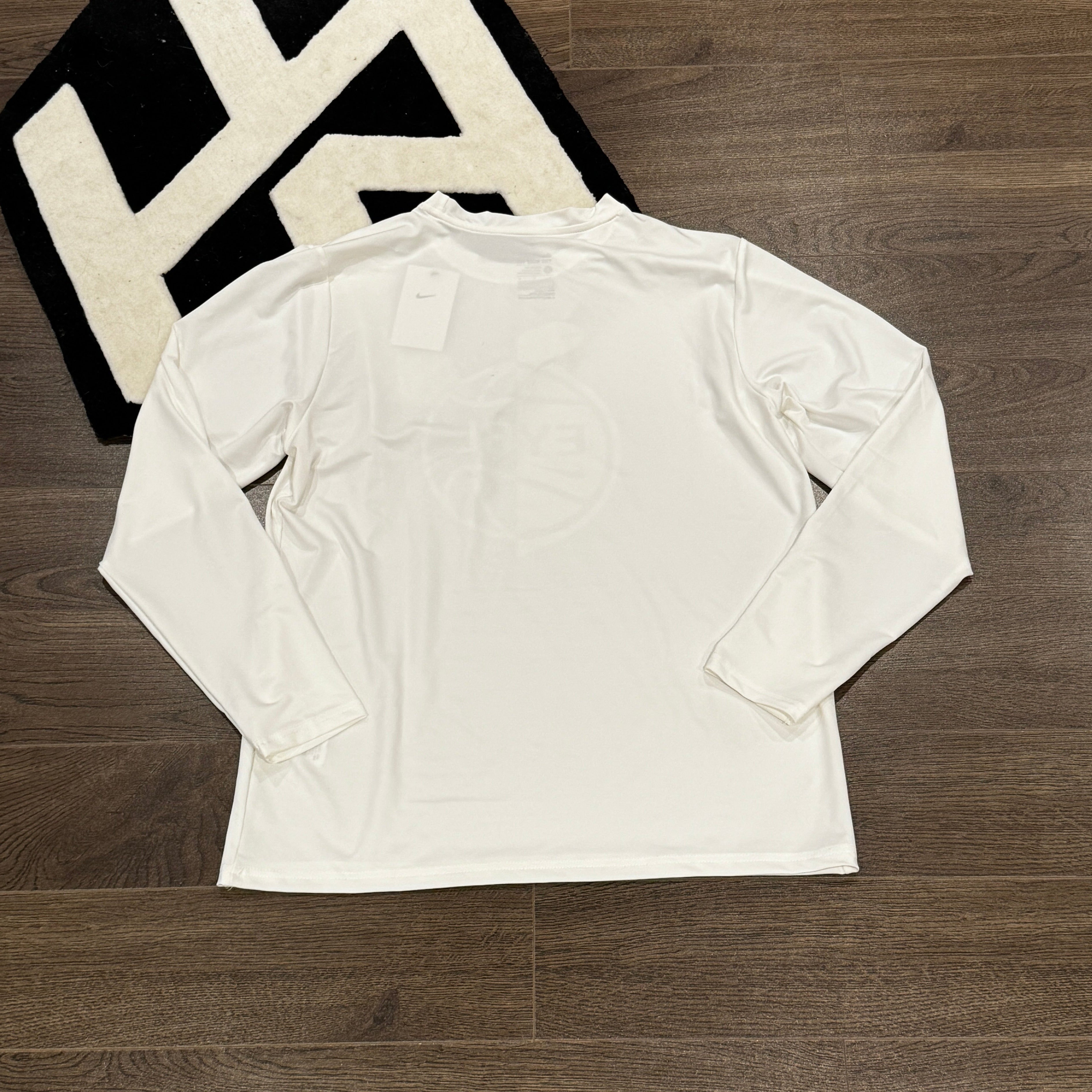 Hoop Armour™ Elite Circuit  White Compression Long Sleeve
