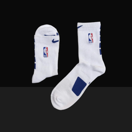 Hoop Armour™ Mid Length Elite Socks White/Navy