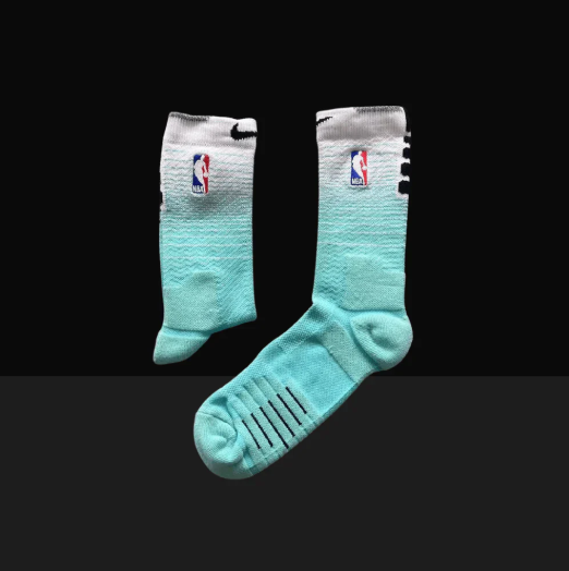 Hoop Armour™ Miami Teal Gradient Elite Socks