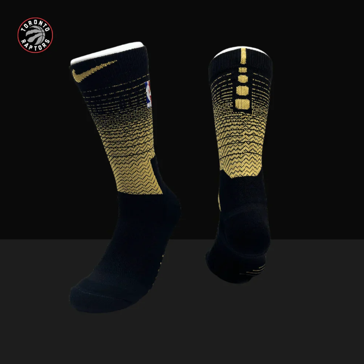 š Hoop Armour⢠Toronto Black Gradient Elite Socks (100% off)