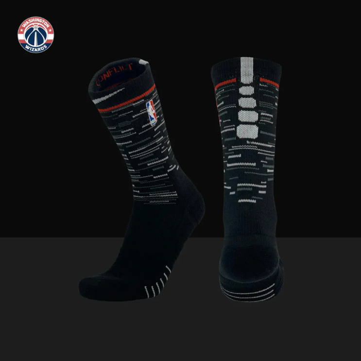 š Hoop Armour⢠Washington Elite Socks Black (100% off)