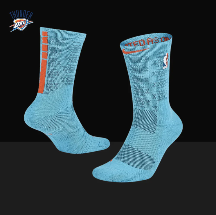 Hoop Armour™ Oklahoma Elite Socks Blue/Orange