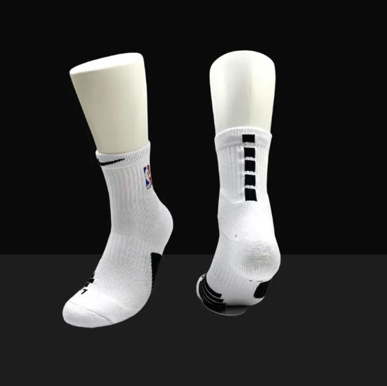 Hoop Armour™ Mid Length Elite Socks White