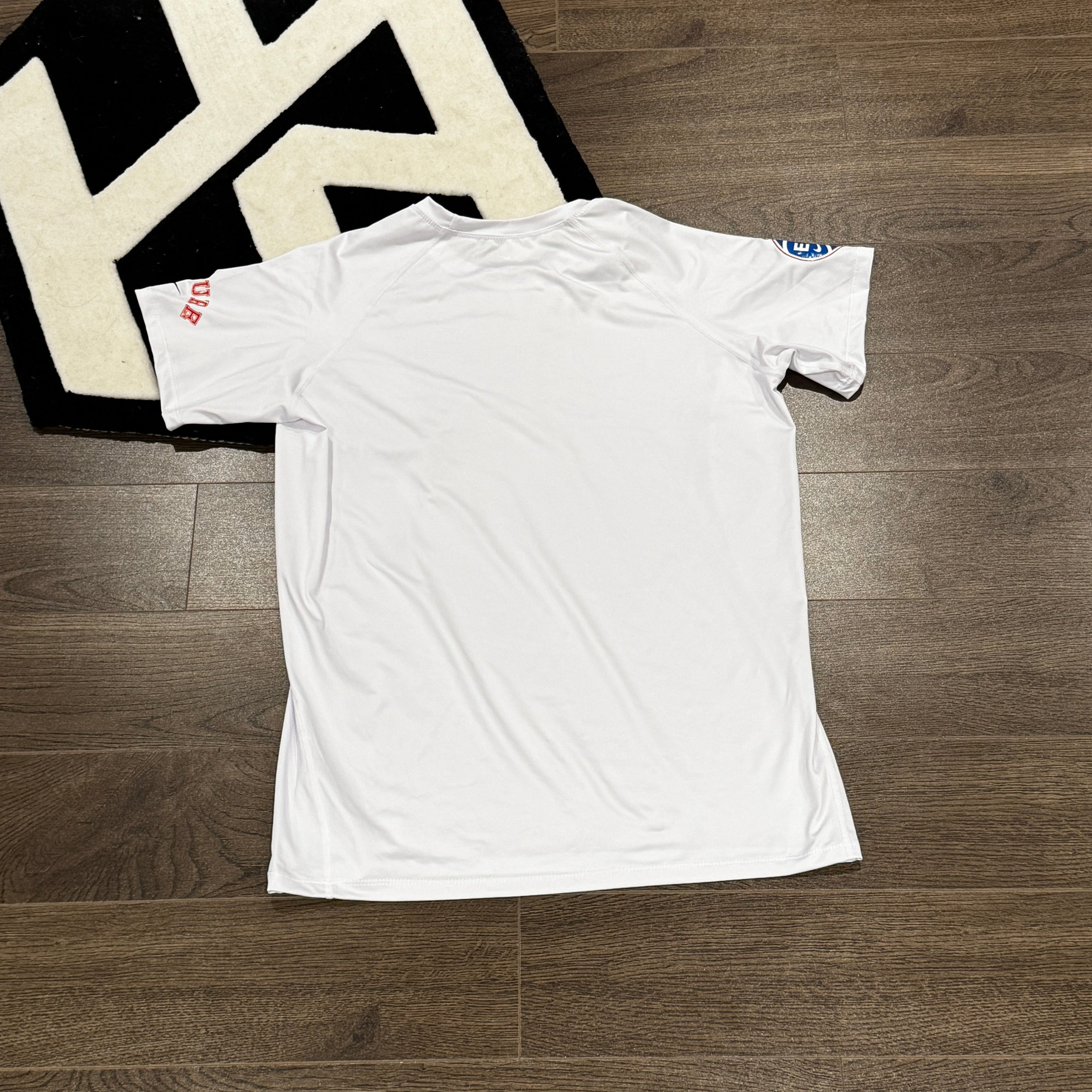 Hoop Armour™ Elite Circuit Compression T-Shirt White "Culture"