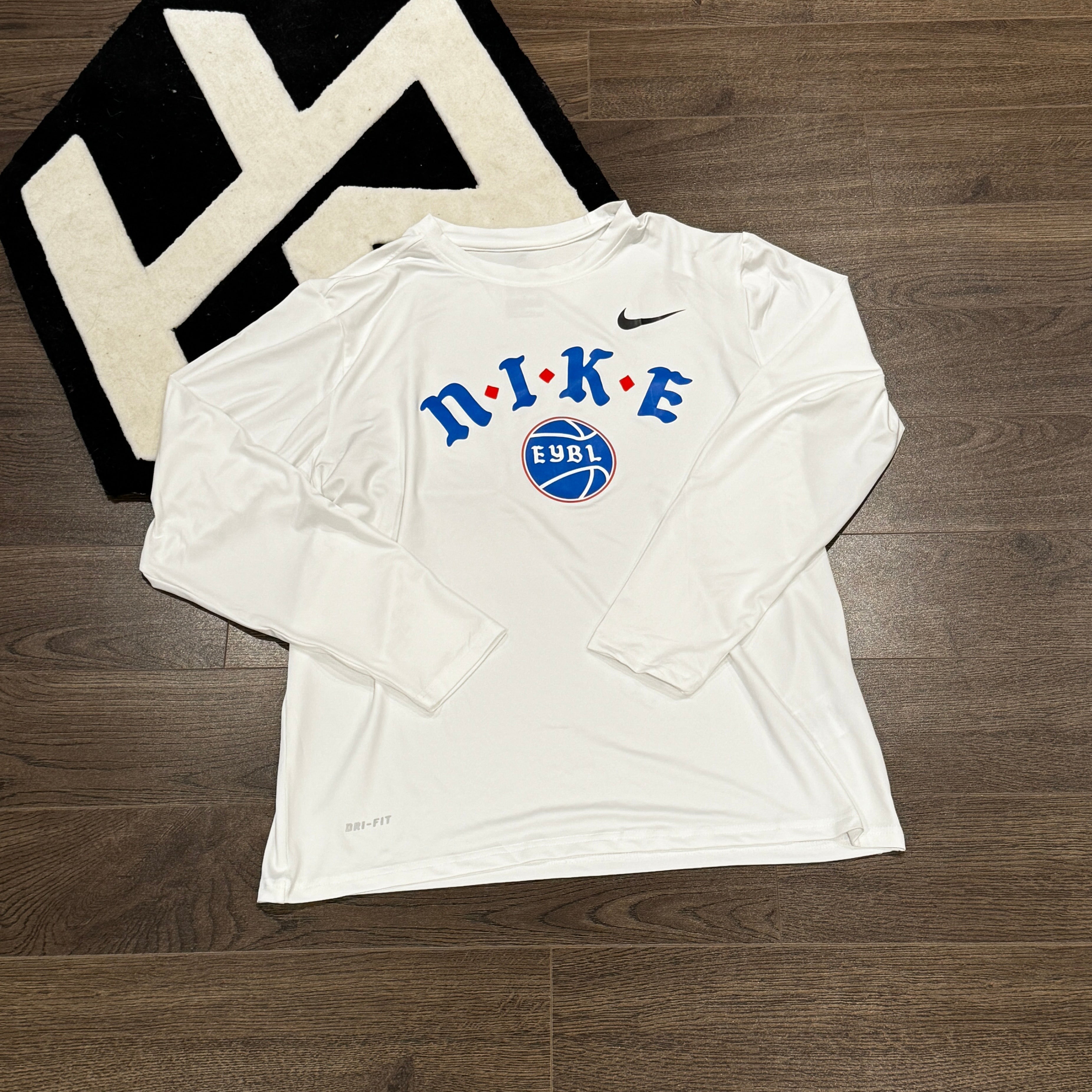 Hoop Armour™ Elite Circuit  White Compression Long Sleeve
