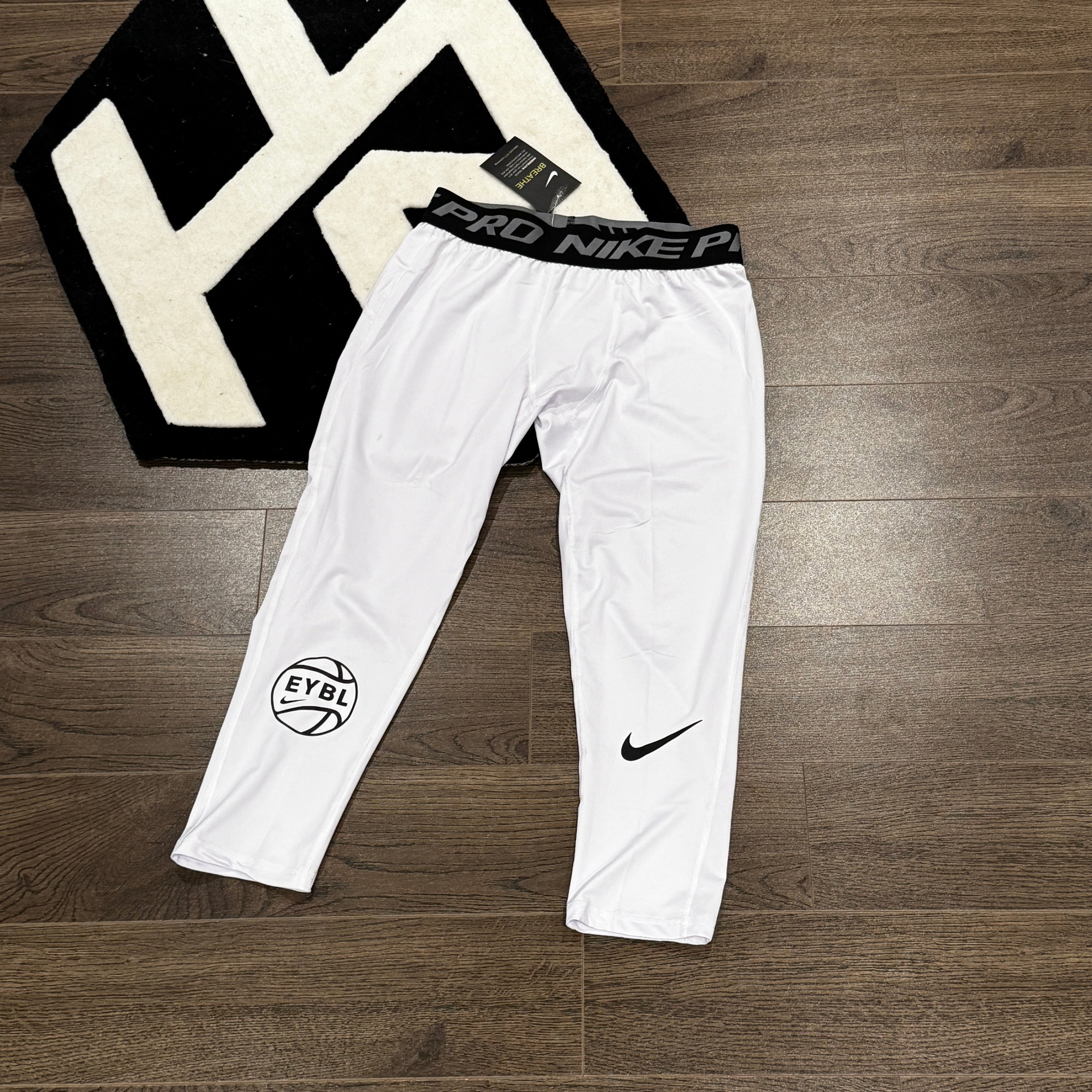 Hoop Armour™ Elite Circuit White Compression Tights