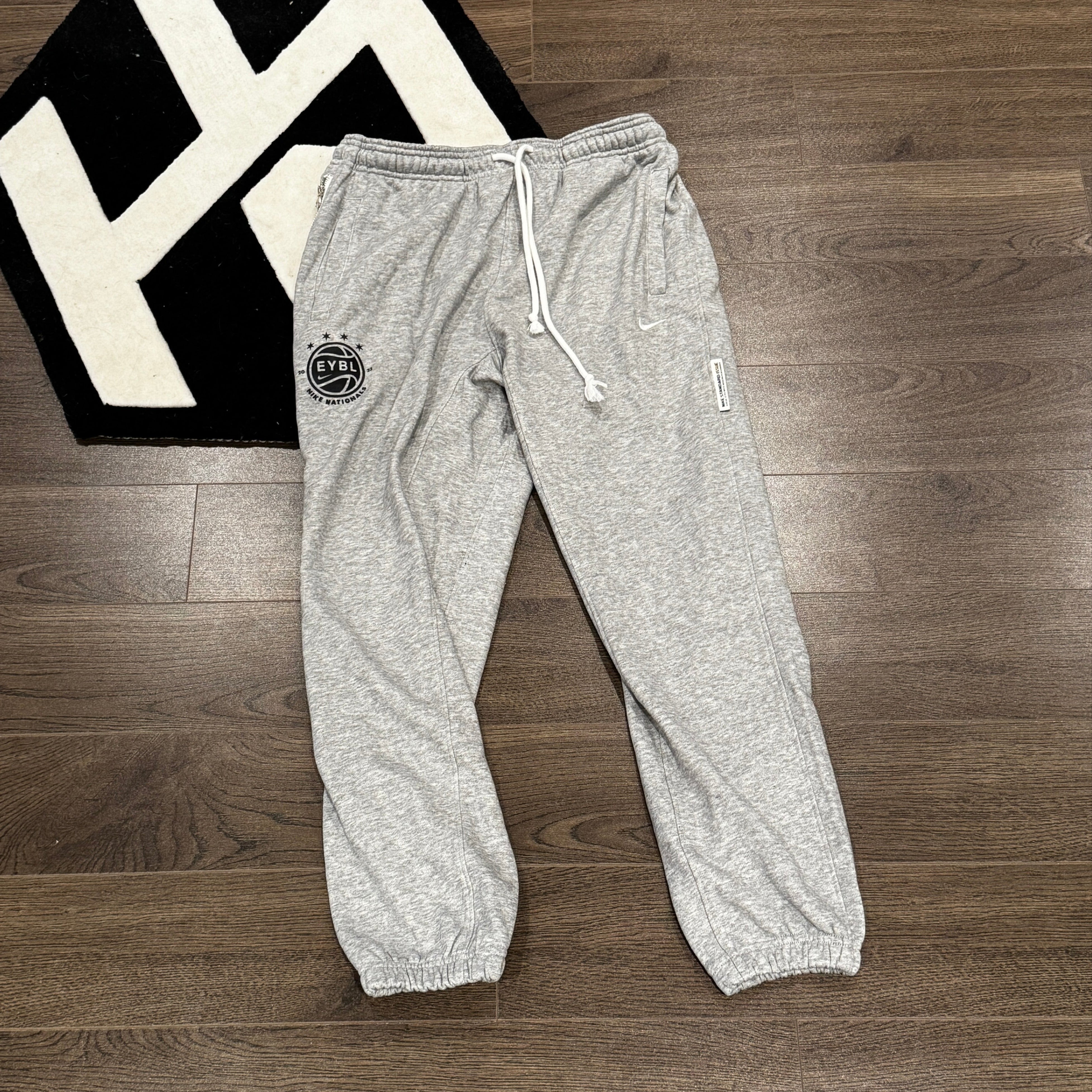 Hoop Armour™ Elite Circuit Grey Fleece Track Pants "Nationals"