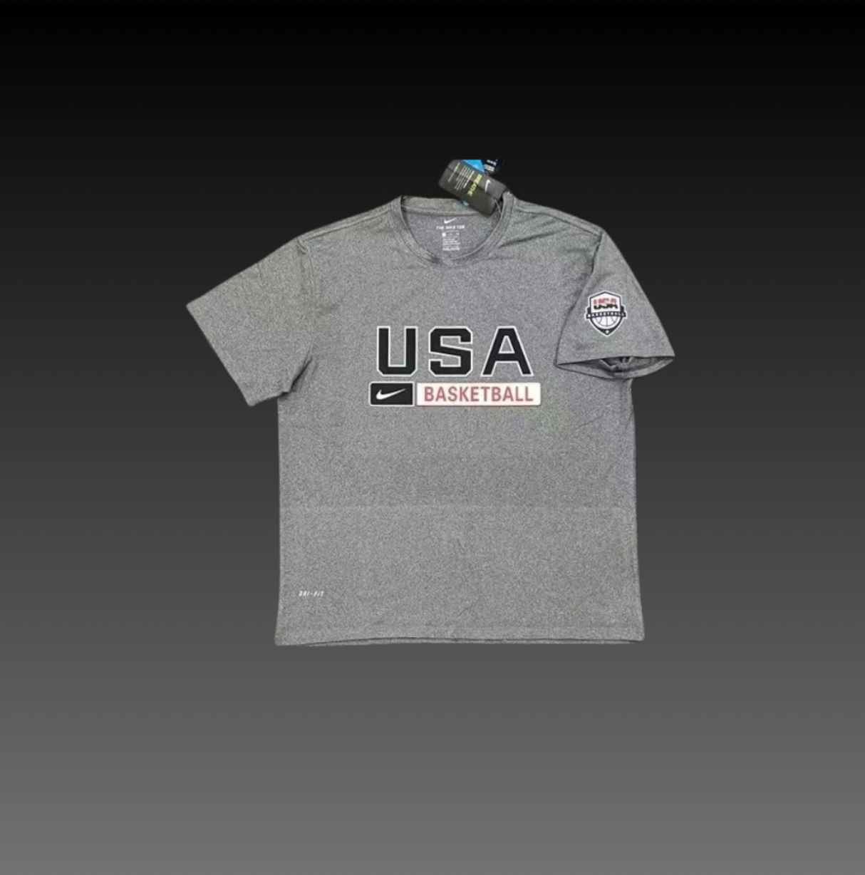 Hoop Armour™ Team USA Warm Up T-Shirt Grey