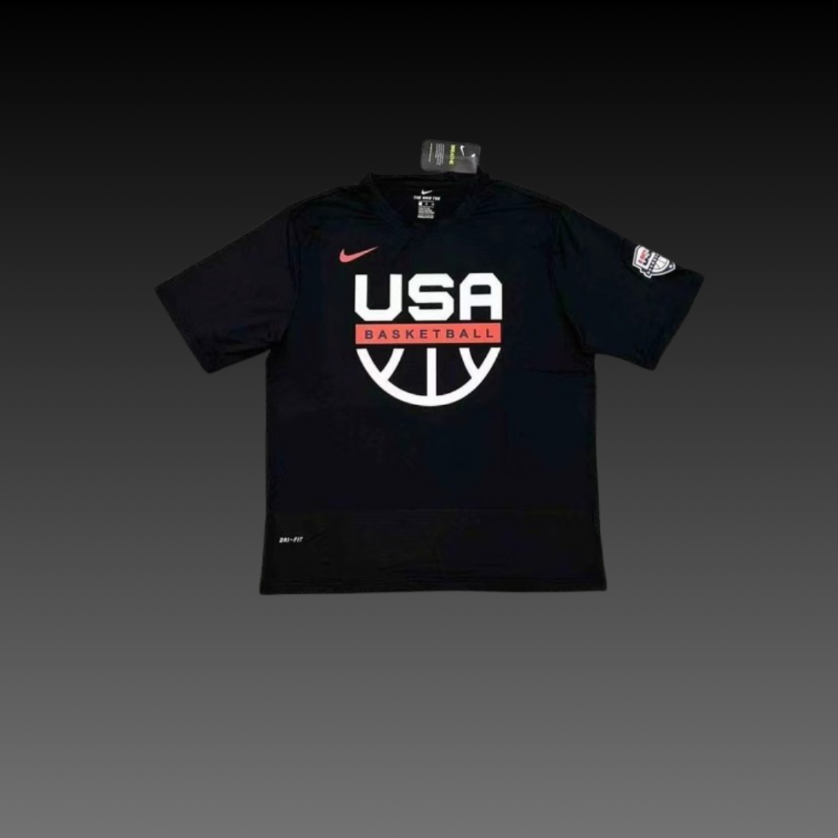 Hoop Armour™ Team USA T-Shirt Black