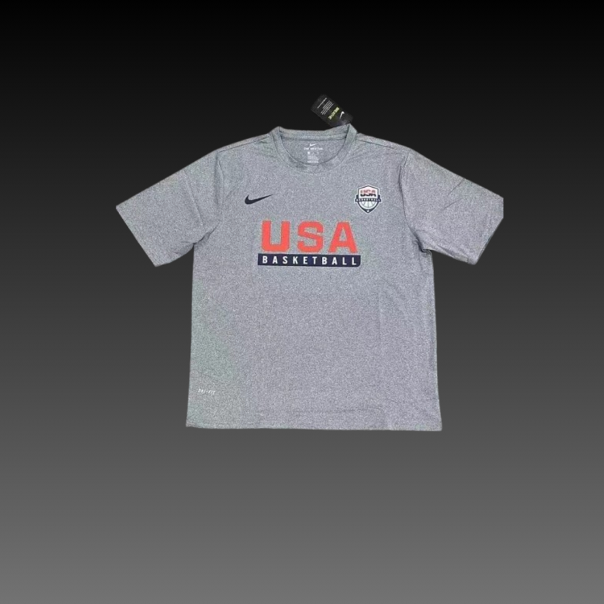 Hoop Armour™ Team USA T-Shirt Grey