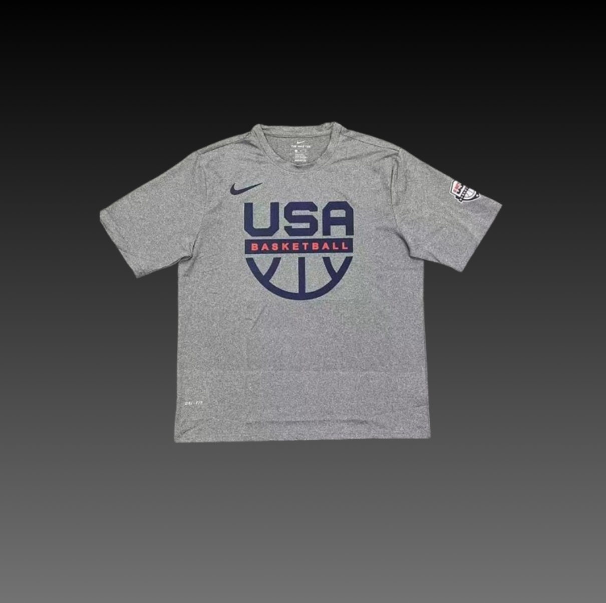 Hoop Armour™ Team USA T-Shirt Grey