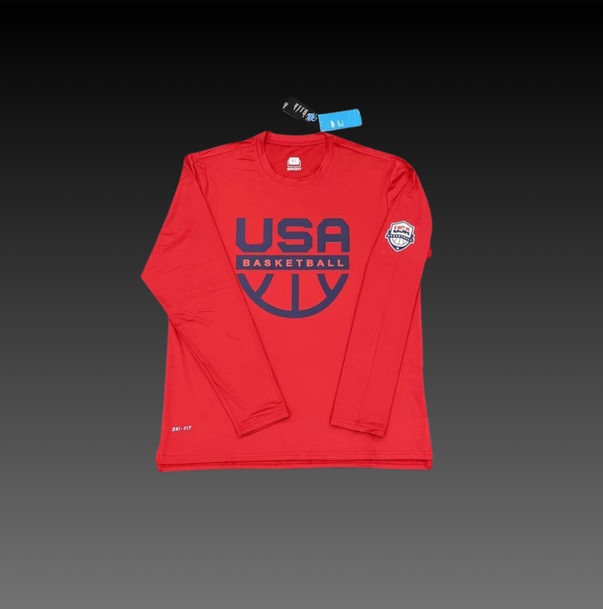 Hoop Armour™ Team USA Longsleeve Red