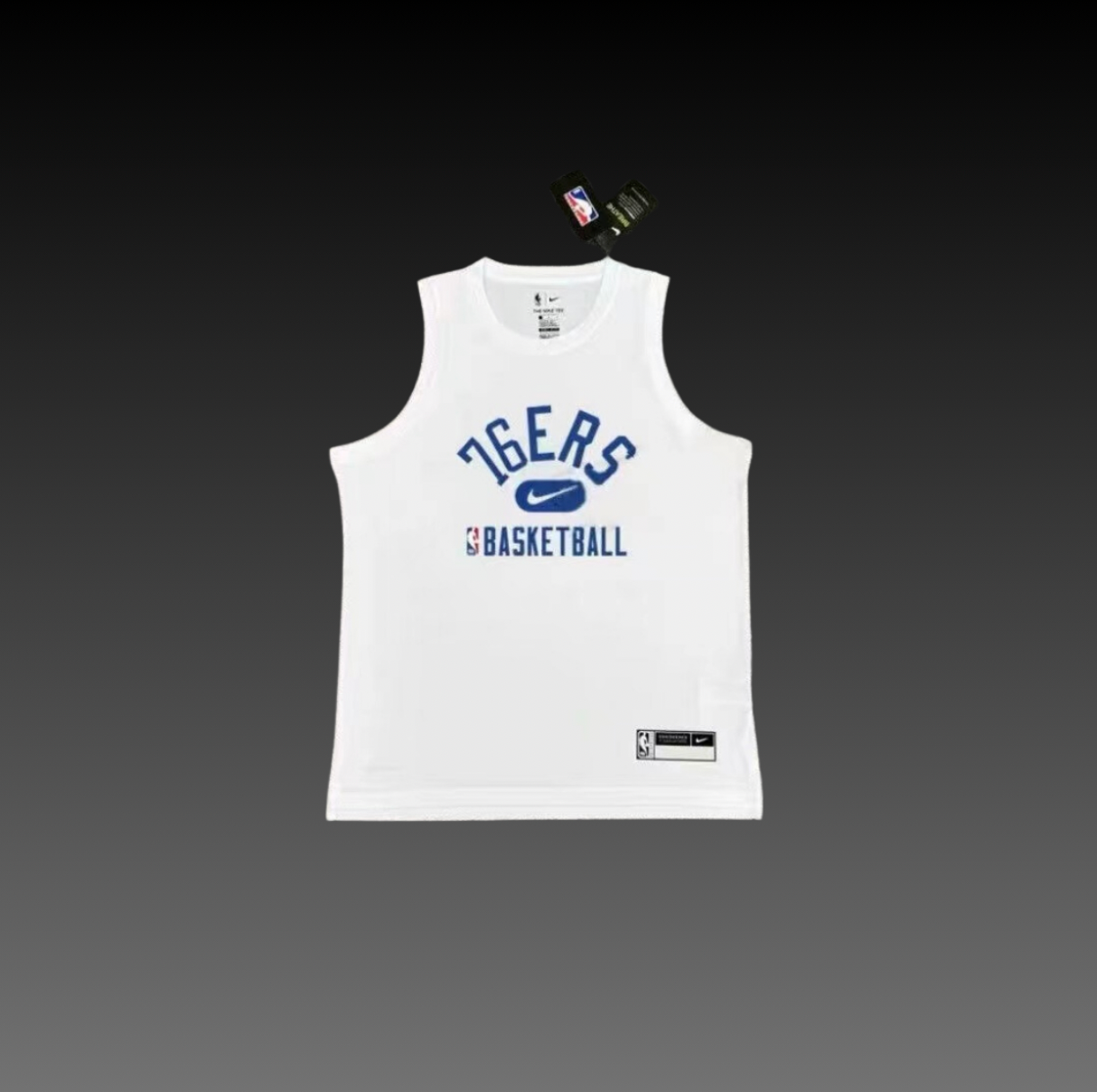 Hoop Armour™ Philadelphia White Warm-Up Tank Top