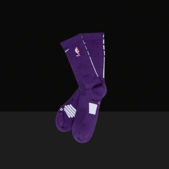 Hoop Armour™ Elite Socks Purple/White