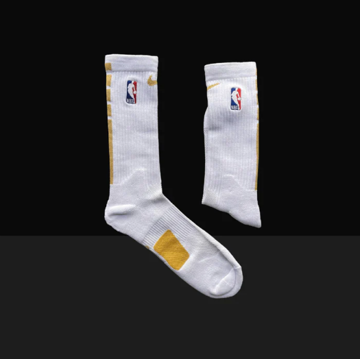 Hoop Armour™ Elite Socks White/Yellow
