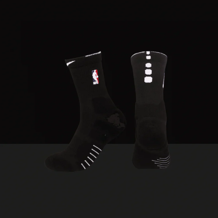 Hoop Armour™ Quick Mid Length Elite Socks Black