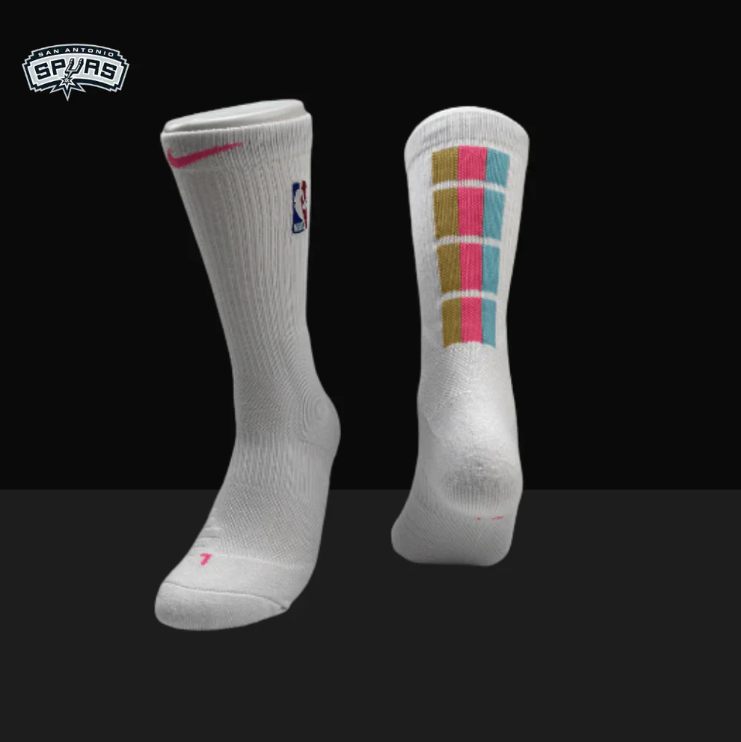 Hoop Armour™ San Antonio Elite Socks White