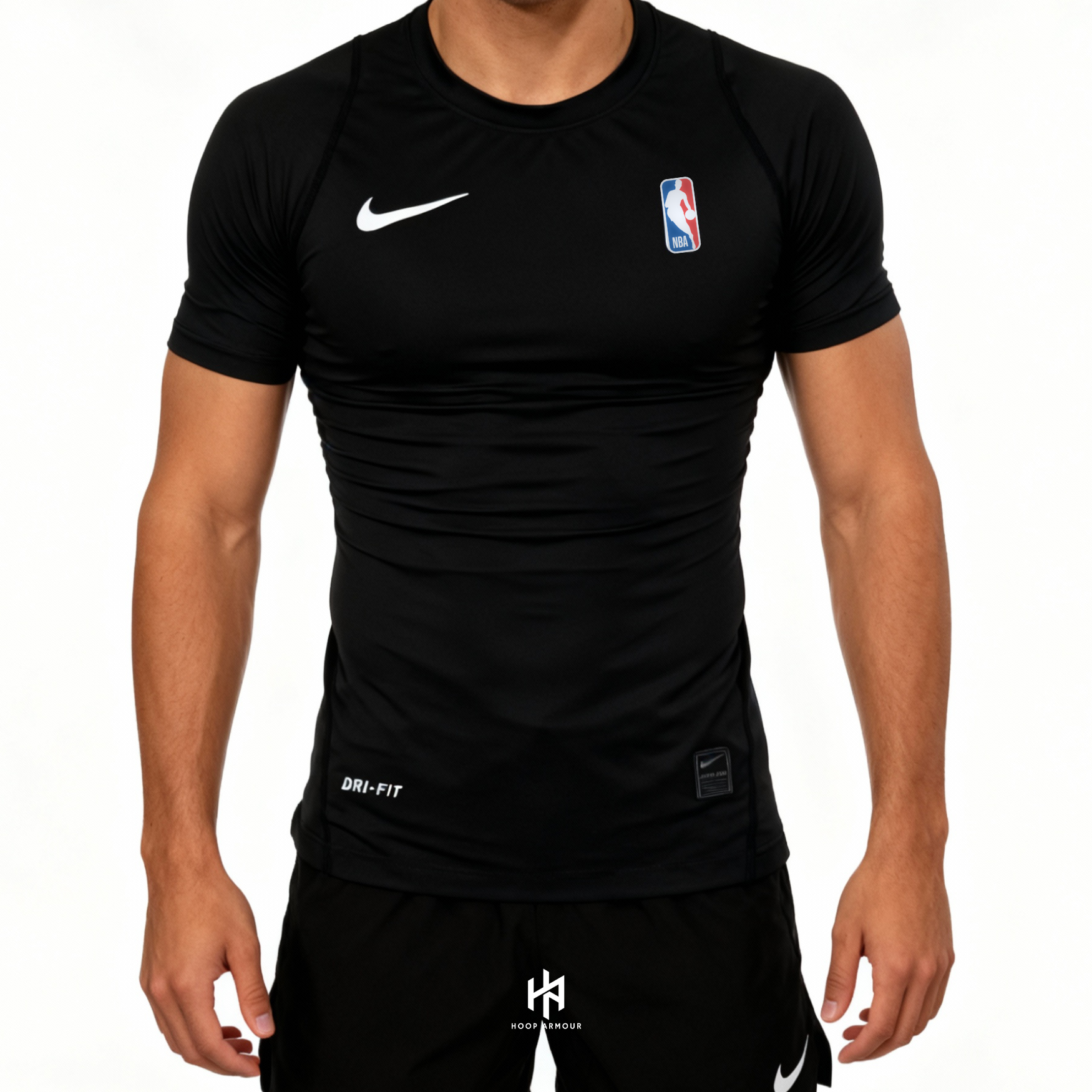 Elite Pro Black Compression T-Shirt