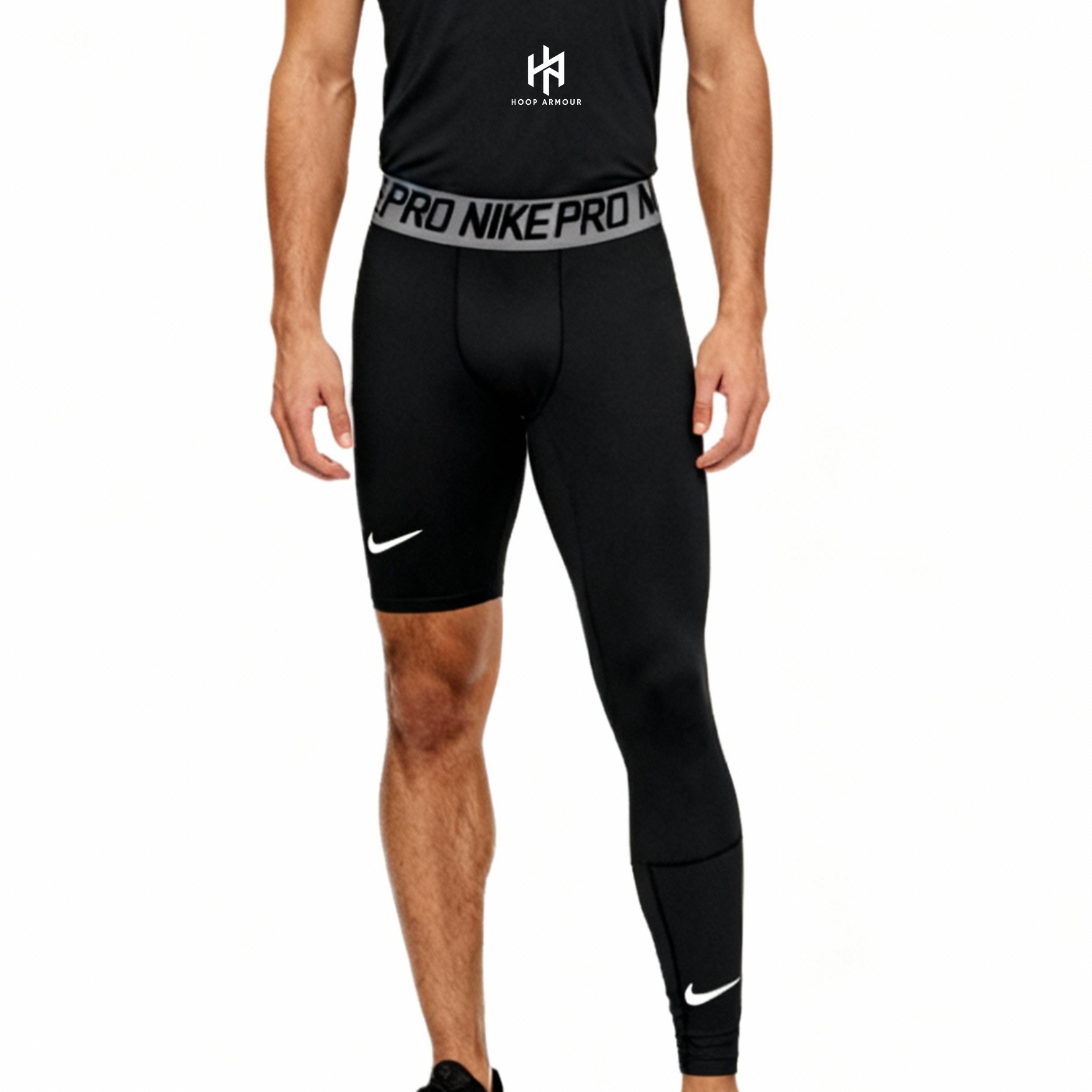 Hoop Armour Pro One Leg Compression Tights