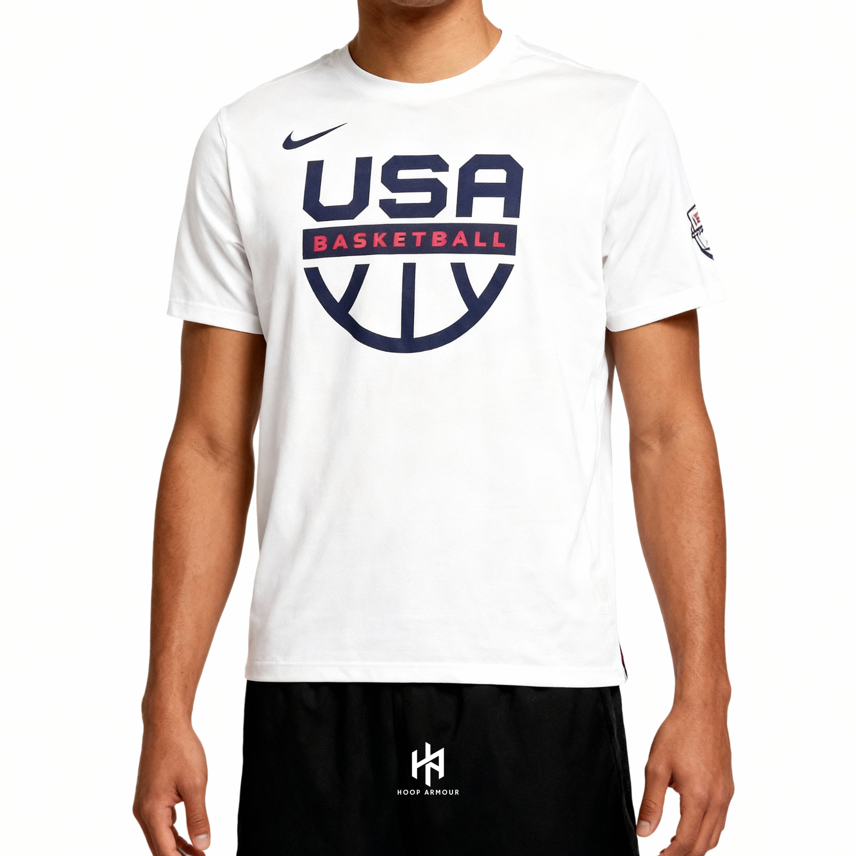 Hoop Armour™ Team USA T-Shirt White