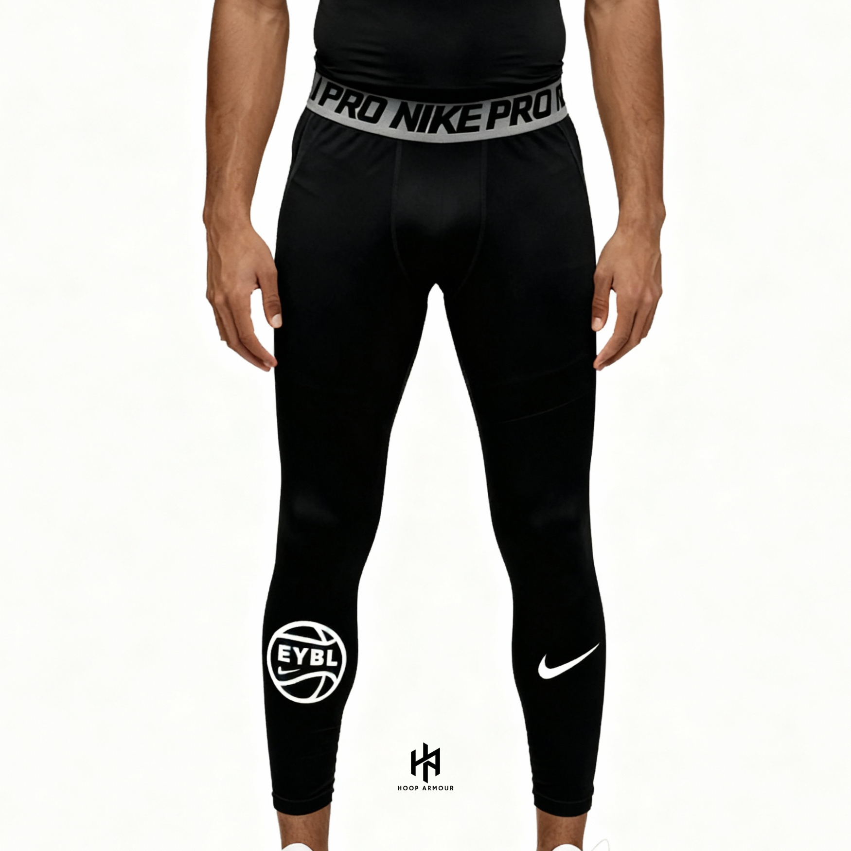 Hoop Armour™ Elite Circuit Black Compression Tights