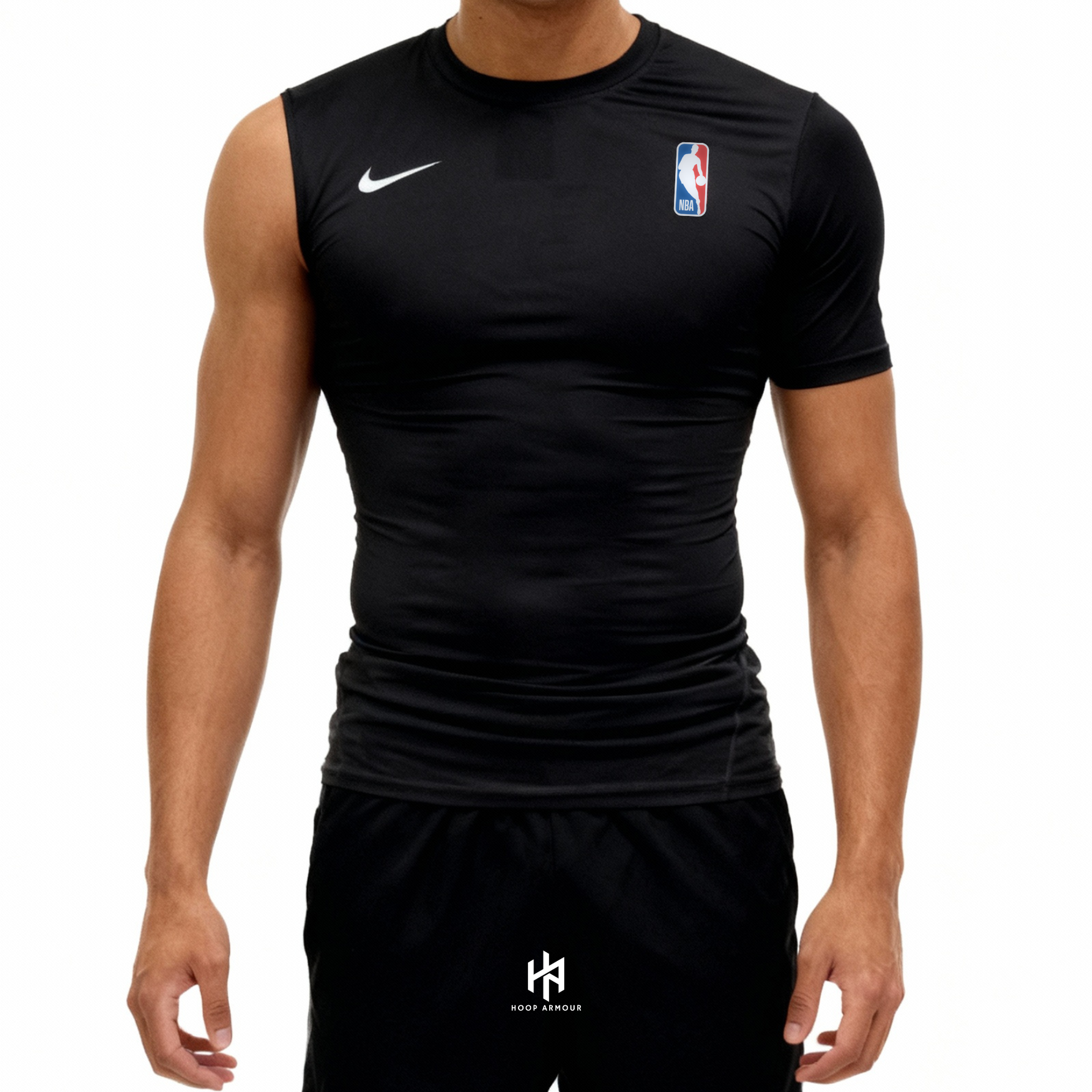 Elite Pro Black Compression One Sleeve