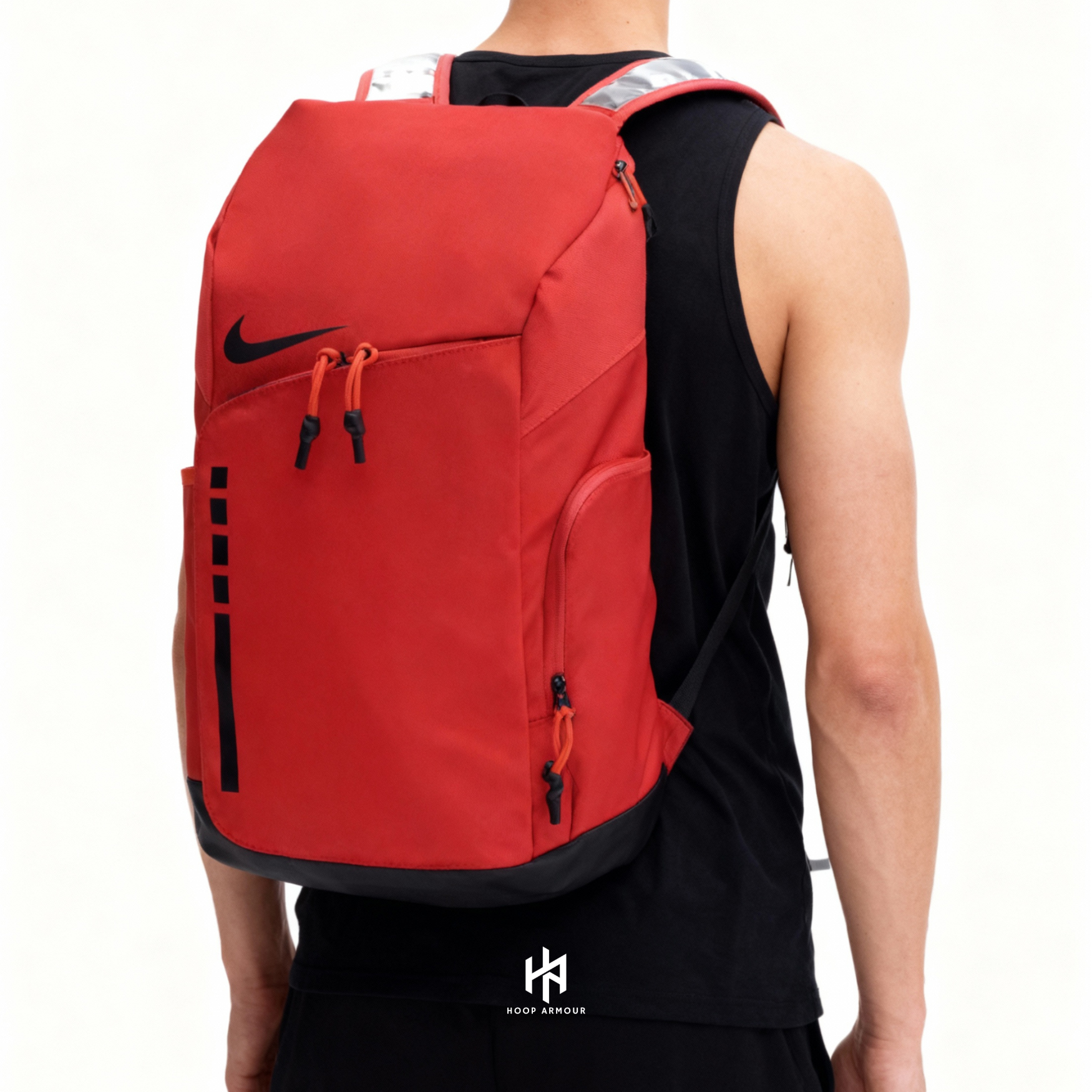 Hoop Armour™ Elite Backpack Red Black