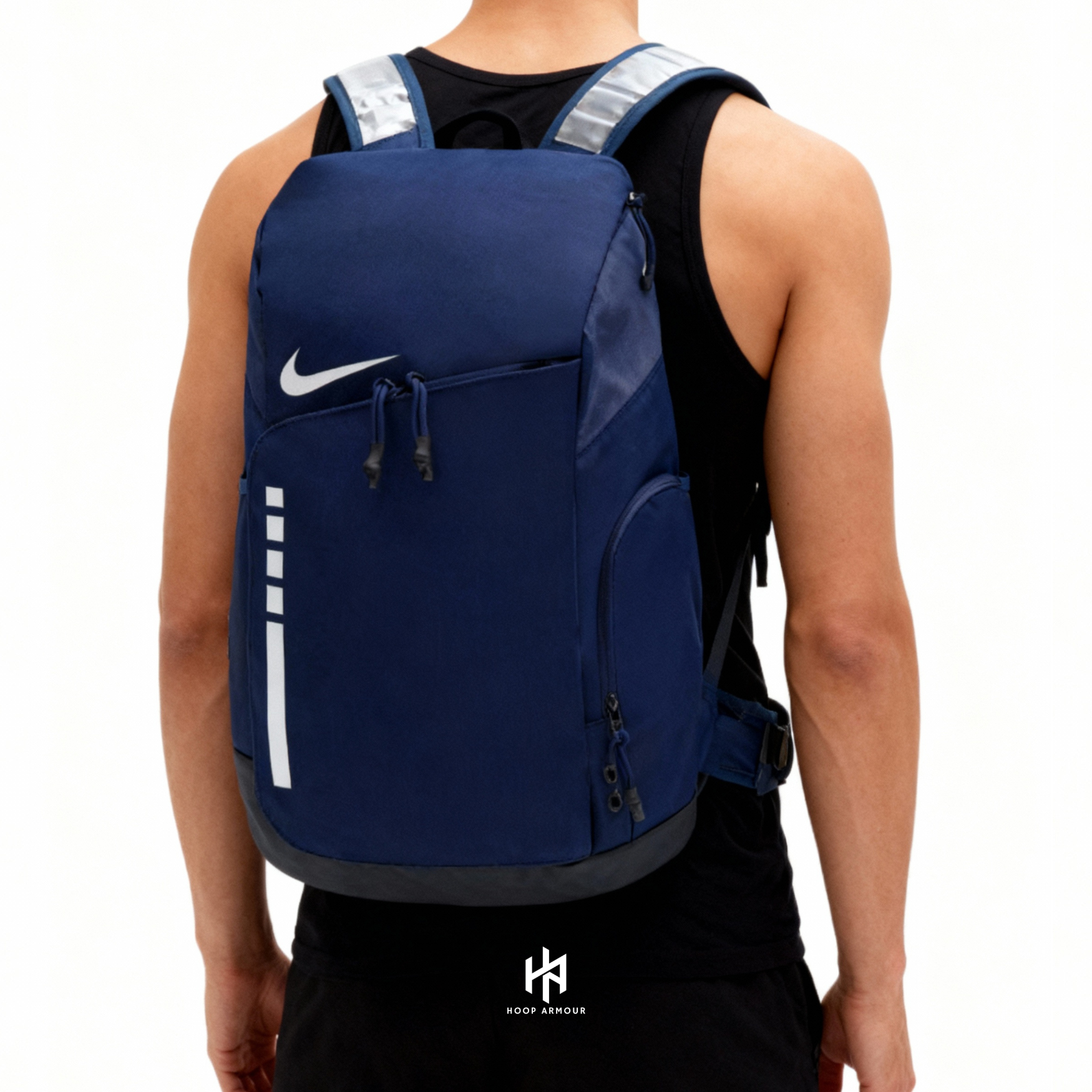 Hoop Armour™ Elite Backpack Navy White