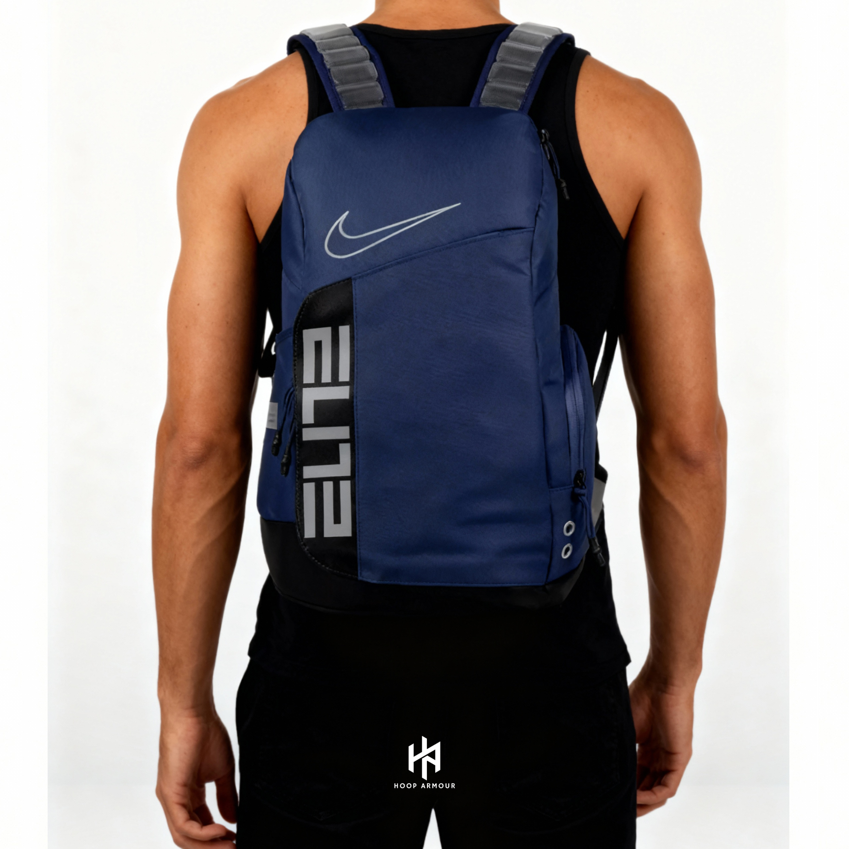 Hoop Armour™ Elite Backpack Navy White