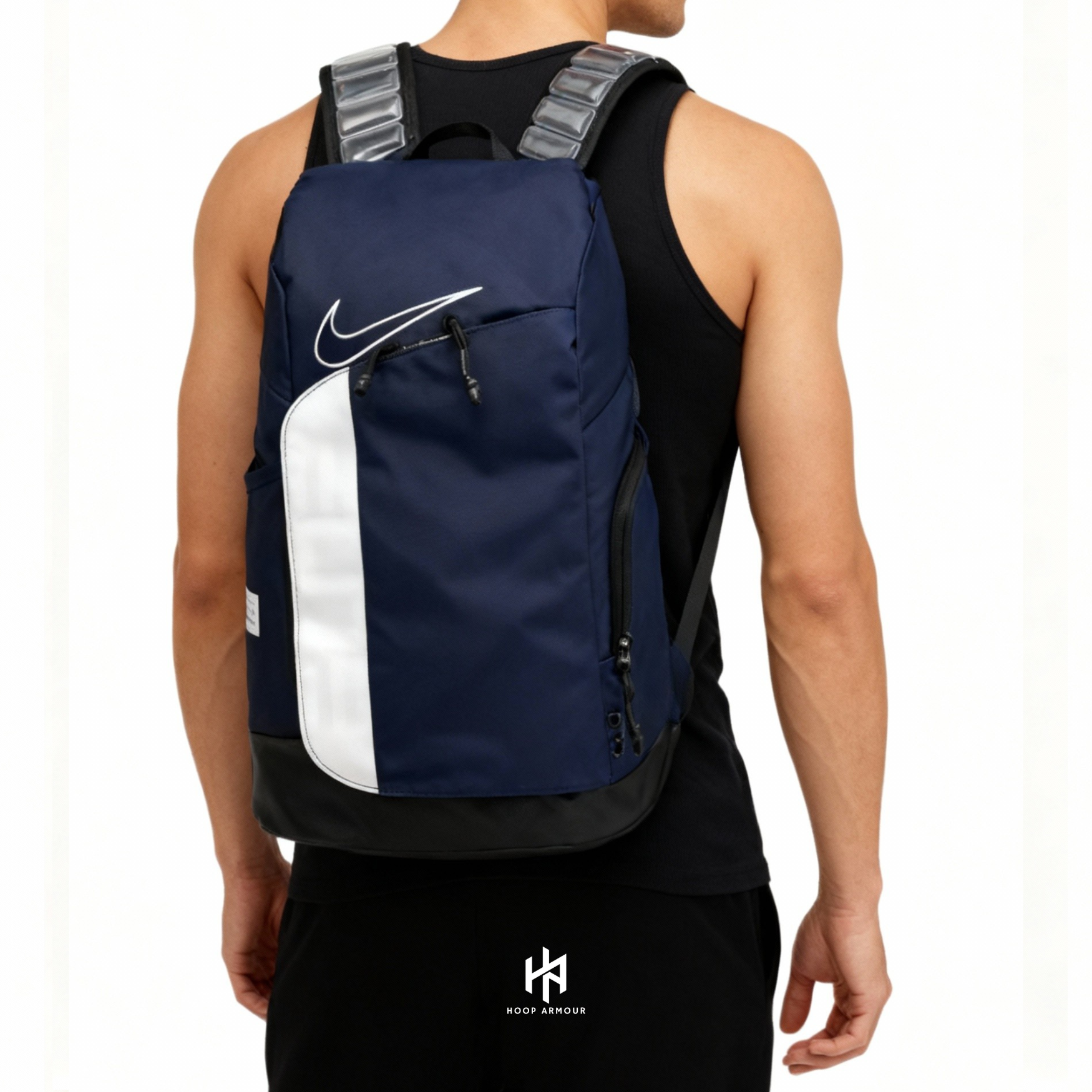 Hoop Armour™ Elite Backpack Navy White