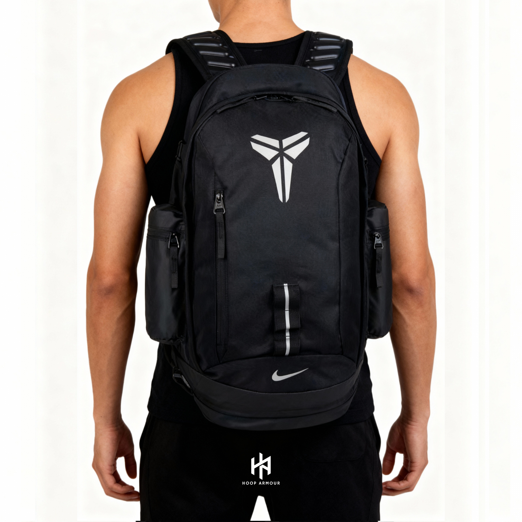 Hoop Armour™ Mamba Backpack Black White