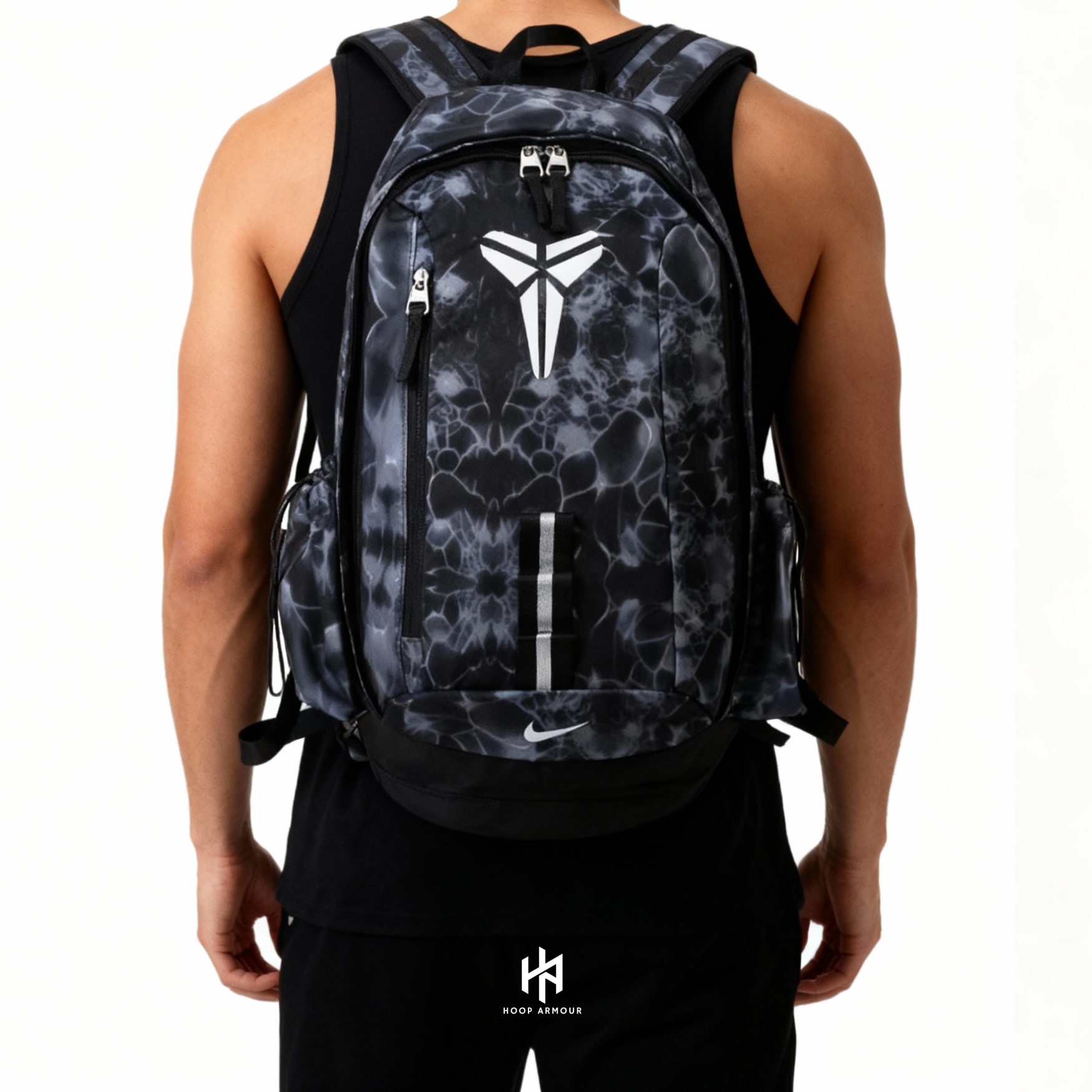 Hoop Armour™ Mamba Backpack Black White
